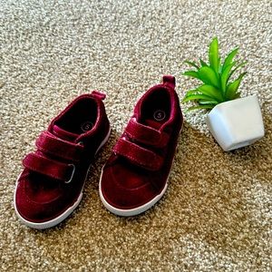 Kids Velvet Sneakers